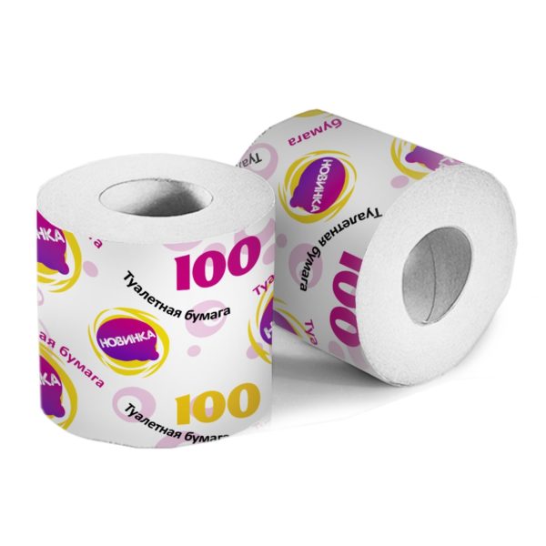Пенза — Туалетная бумага  «Новинка 100» со втулкой оптом.